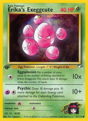Erika's Exeggcute (77), Gym Heroes