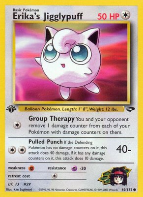Erika's Jigglypuff, Gym Challenge