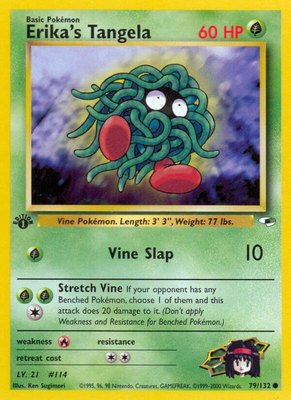 Erika's Tangela, Gym Heroes