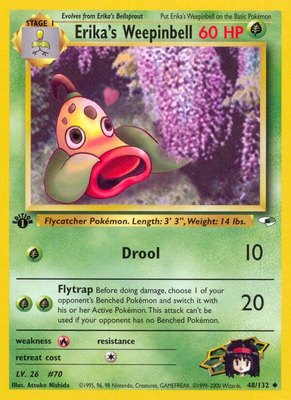 Erika's Weepinbell (48), Gym Heroes