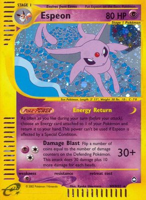 Espeon (H9), Aquapolis