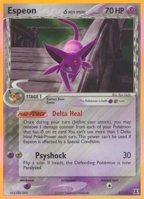Espeon (Delta Species), EX Delta Species