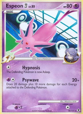Espeon E4, Rising Rivals