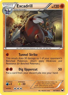 Excadrill (56), Dark Explorers