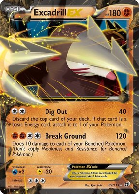 Excadrill EX, Legendary Treasures