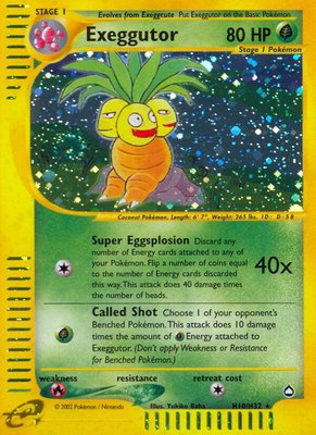 Exeggutor (H10), Aquapolis