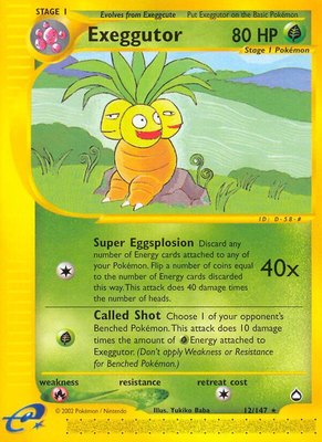 Exeggutor (12), Aquapolis