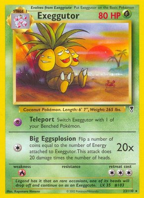 Exeggutor, Legendary Collection