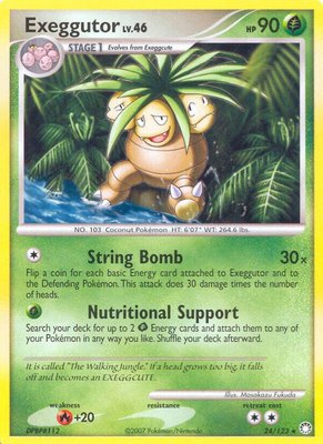 Exeggutor, Mysterious Treasures
