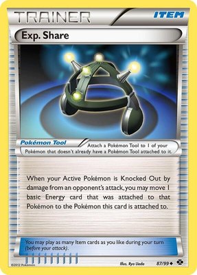 Exp. Share, Next Destinies