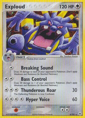 Exploud, EX Hidden Legends