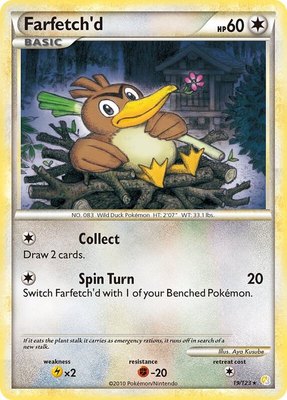 Farfetch'd, HeartGold SoulSilver