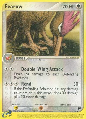 Fearow, EX Sandstorm