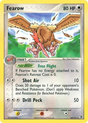 Fearow, EX FireRed & LeafGreen