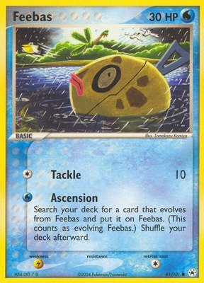 Feebas, EX Hidden Legends