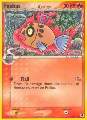 Feebas (Delta Species), EX Dragon Frontiers