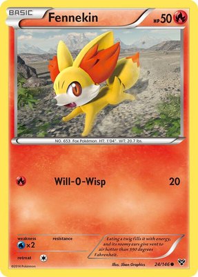 Fennekin, XY Base Set