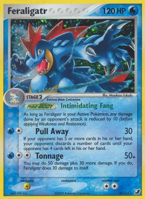 Feraligatr, EX Unseen Forces