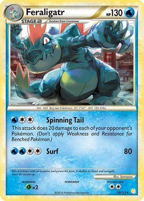 Feraligatr, HeartGold SoulSilver