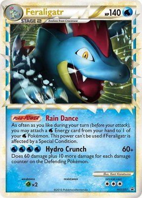 Feraligatr (Prime), HGSS Promos