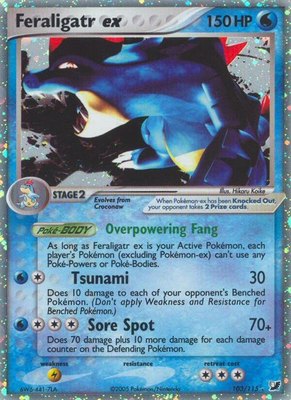 Feraligatr ex, EX Unseen Forces