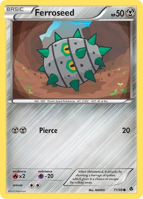 Ferroseed (71), Emerging Powers