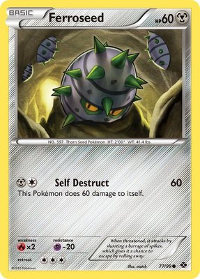 Ferroseed, Next Destinies