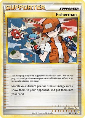 Fisherman, HeartGold SoulSilver