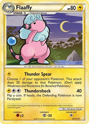 Flaaffy, HeartGold SoulSilver