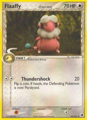 Flaaffy (Delta Species), EX Dragon Frontiers