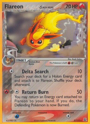 Flareon (Delta Species), EX Delta Species
