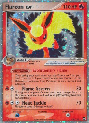 Flareon ex, EX Delta Species