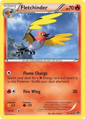 Fletchinder, XY Base Set