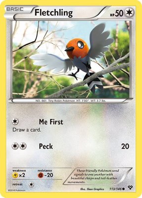 Fletchling, XY Base Set