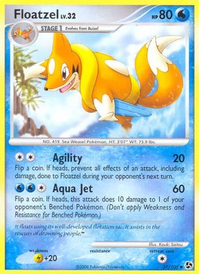 Floatzel, Great Encounters