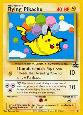 Flying Pikachu, WoTC Promo