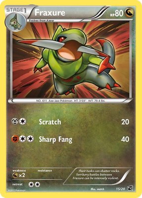 Fraxure (15), Dragon Vault