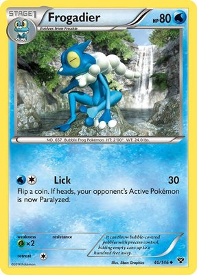 Frogadier, XY Base Set