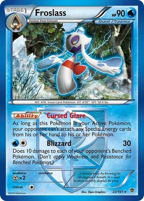 Froslass (Team Plasma), Plasma Blast