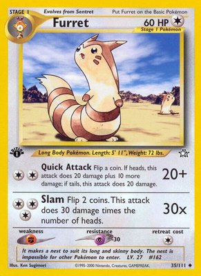 Furret, Neo Genesis