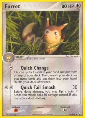 Furret, EX Team Rocket Returns
