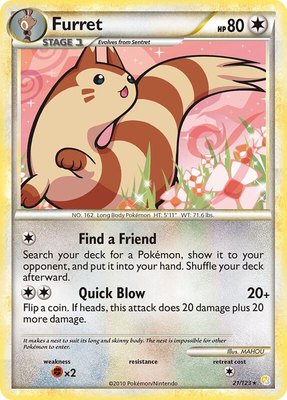 Furret, HeartGold SoulSilver