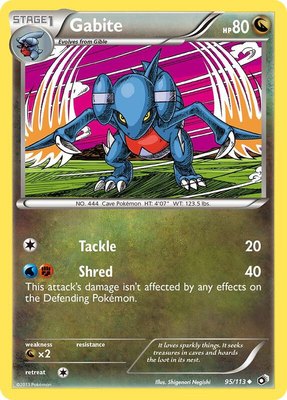 Gabite, Legendary Treasures