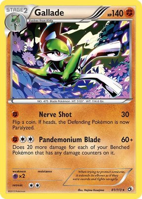 Gallade, Legendary Treasures