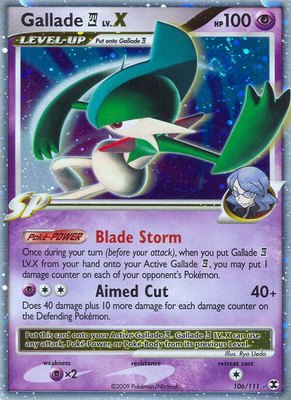 Gallade E4 Lv.X, Rising Rivals