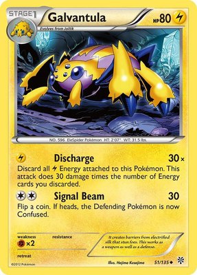 Galvantula, Plasma Storm