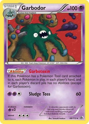 Garbodor, Legendary Treasures