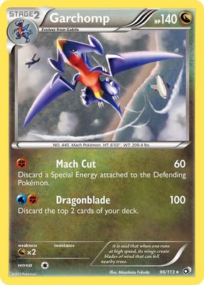 Garchomp, Legendary Treasures