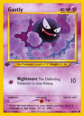 Gastly, Neo Destiny