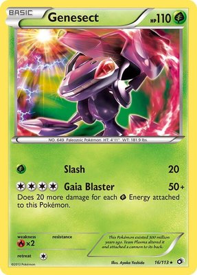 Genesect, Legendary Treasures